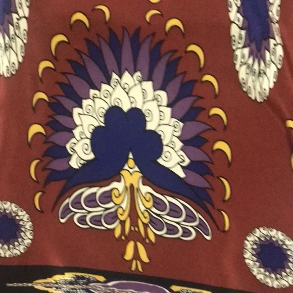 Anthropologie One shoulder silk dress by Hazel - Picture 3 of 7